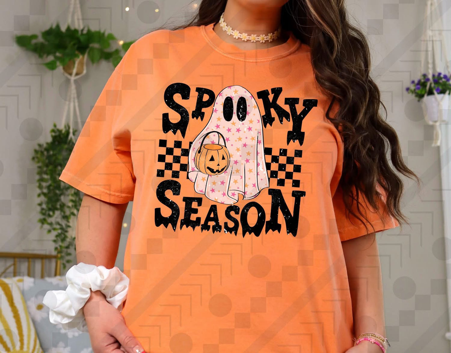 Retro Spooky Season (Tee, Sweatshirt, or Long-Sleeve)