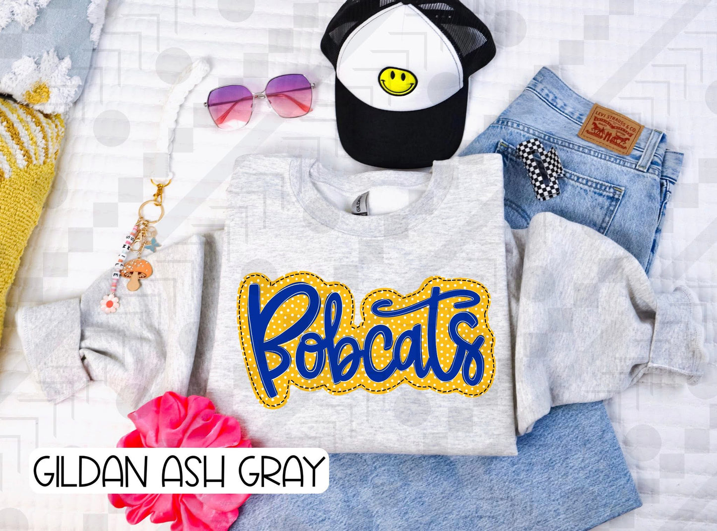 Bobcats Fa Dot (Tee, Sweatshirt, or Long-Sleeve)