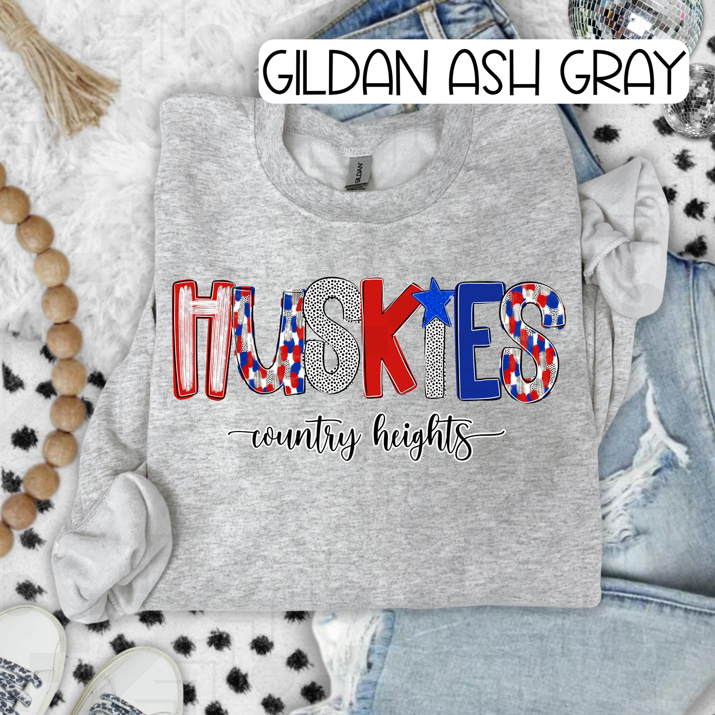 Preppy Poppy Foil Schools (Tee, Sweatshirt, or Long-Sleeve)