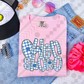 Owensboro Crazy Blue Gingham Floral