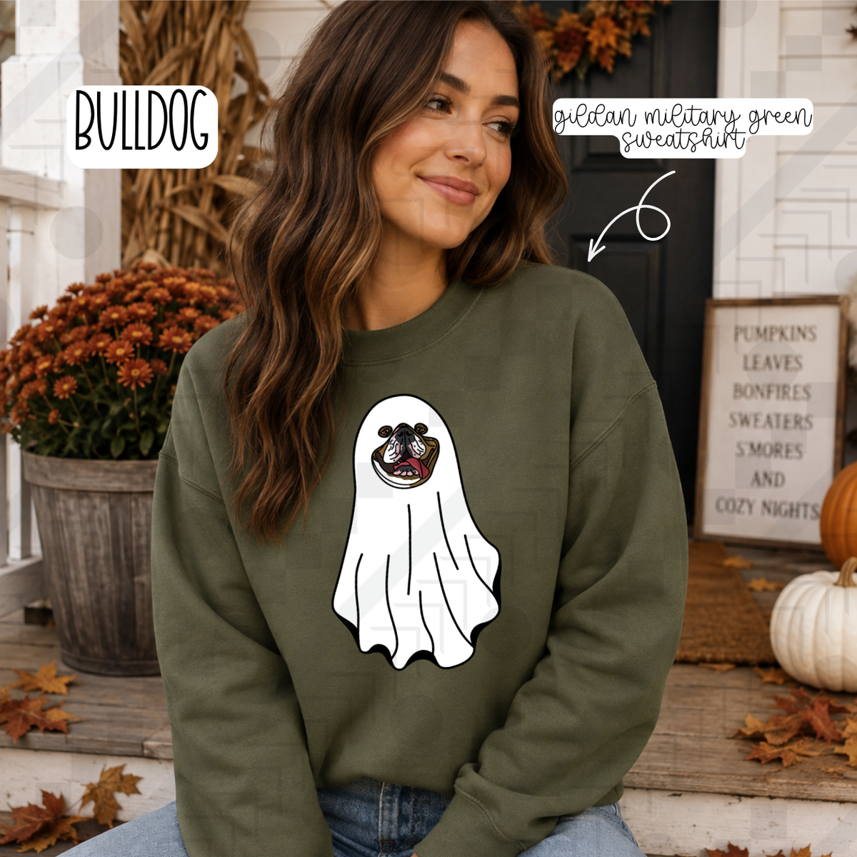 Ghost Dog Breeds (Tee, Sweatshirt, or Long-Sleeve)