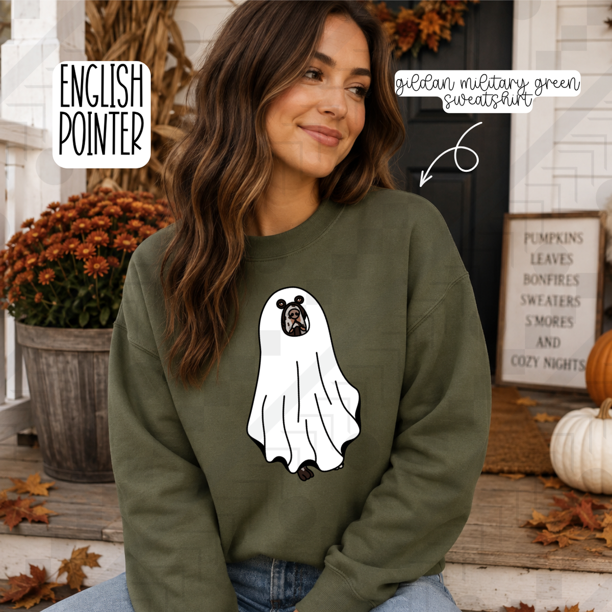 Ghost Dog Breeds (Tee, Sweatshirt, or Long-Sleeve)