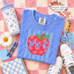 Blue Gingham Apple Grades (Tee, Sweatshirt, or Long-Sleeve)