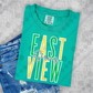 East View Mascot Spaced (Tee, Sweatshirt, or Long-Sleeve)
