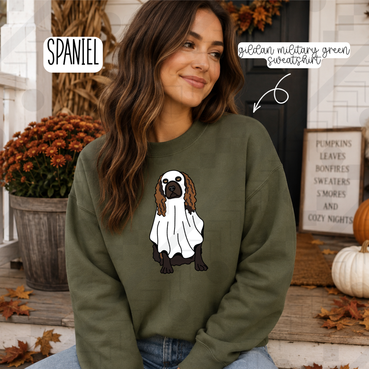 Ghost Dog Breeds (Tee, Sweatshirt, or Long-Sleeve)