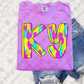 Neon Brushstroke KY *PLK
