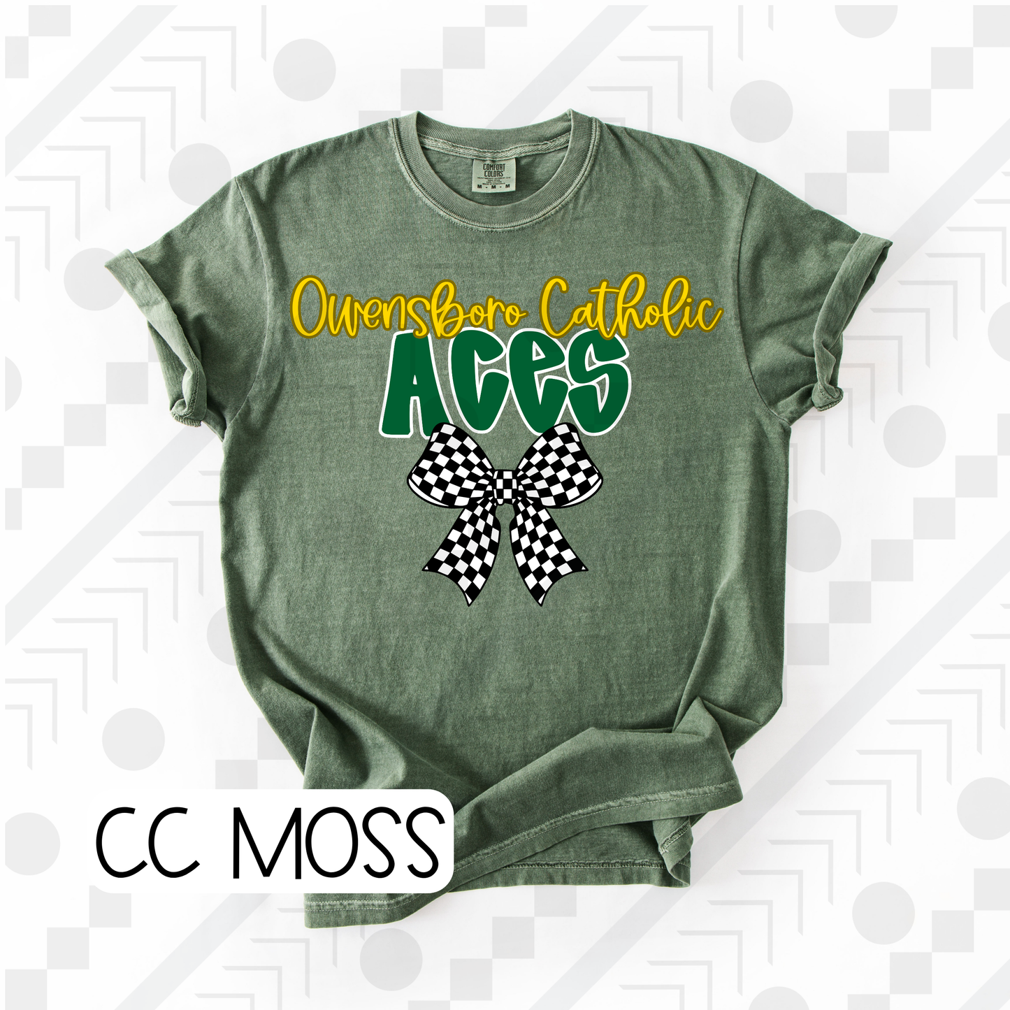 Checker Bow Schools (Tee, Sweatshirt, or Long-Sleeve)
