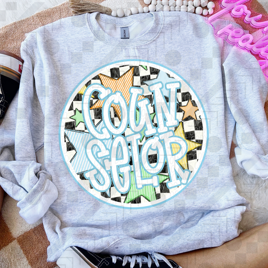 Counselor Blue Stars