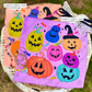 Cool Tone Jack O’ Lantern Collage (Tee, Sweatshirt, or Long-Sleeve)