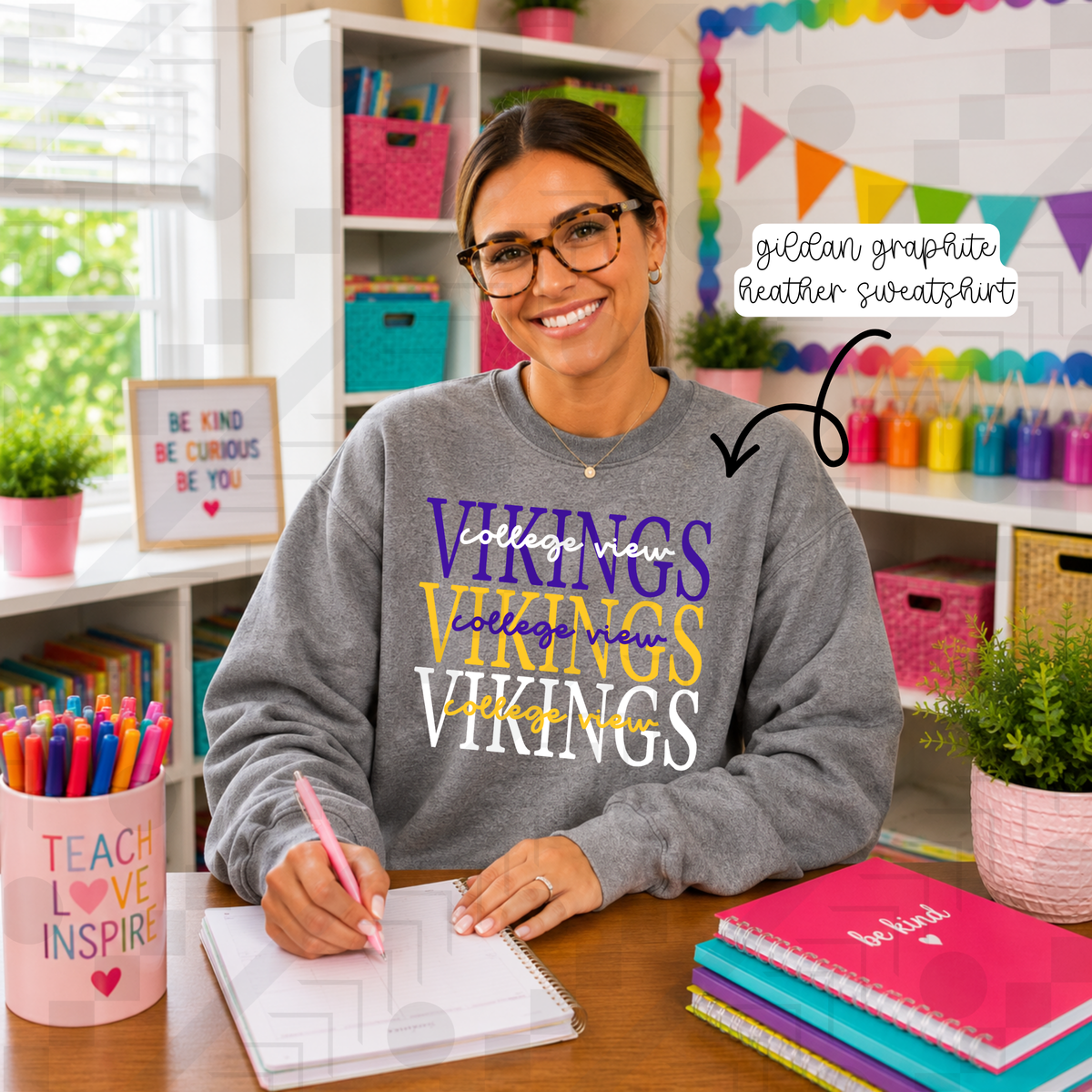Classic Stack Schools (Tee, Sweatshirt, or Long-Sleeves)