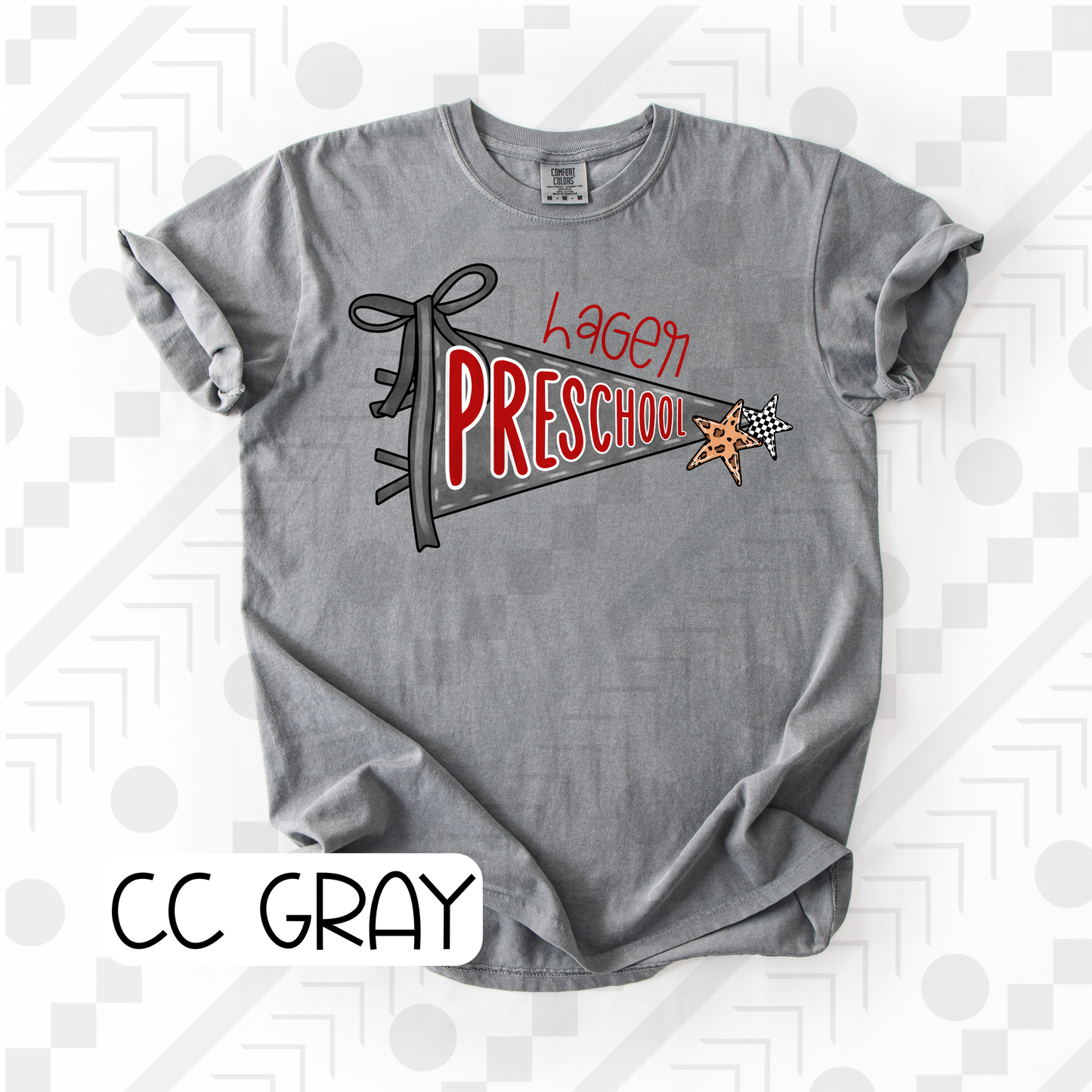 Cheetah Pennant Schools (Tee, Sweatshirt, or Long-Sleeve)