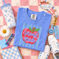 Blue Gingham Apple Grades (Tee, Sweatshirt, or Long-Sleeve)