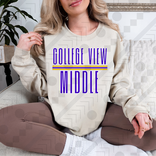 College View Middle Stripes