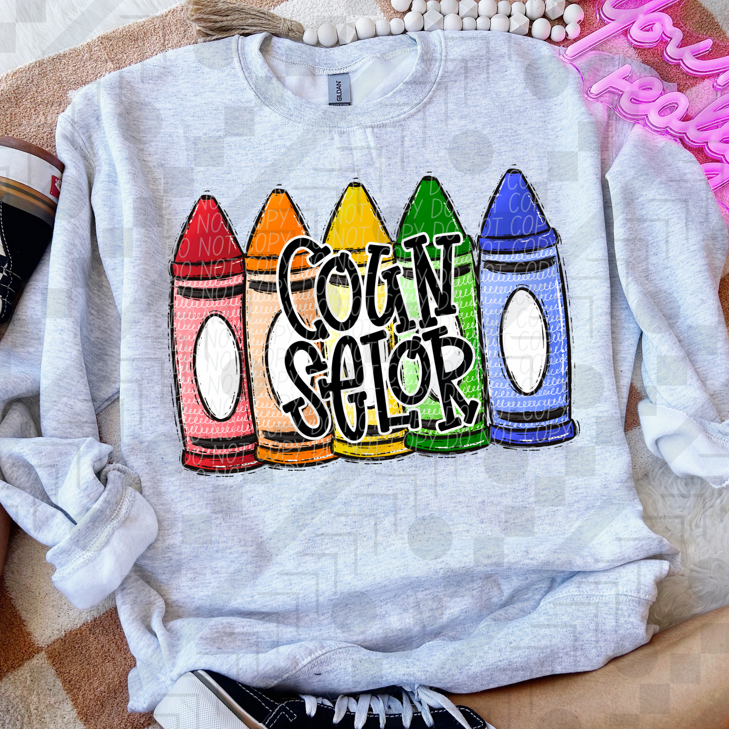 Counselor Primary Crayons