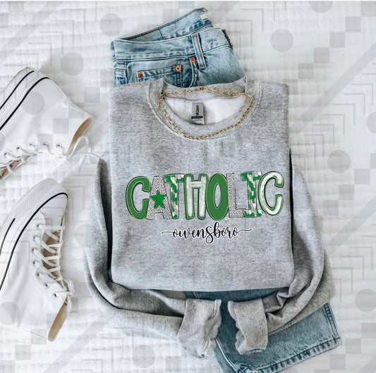 Owensboro Catholic Preppy Poppy (Tee, Sweatshirt, or Long-Sleeve)