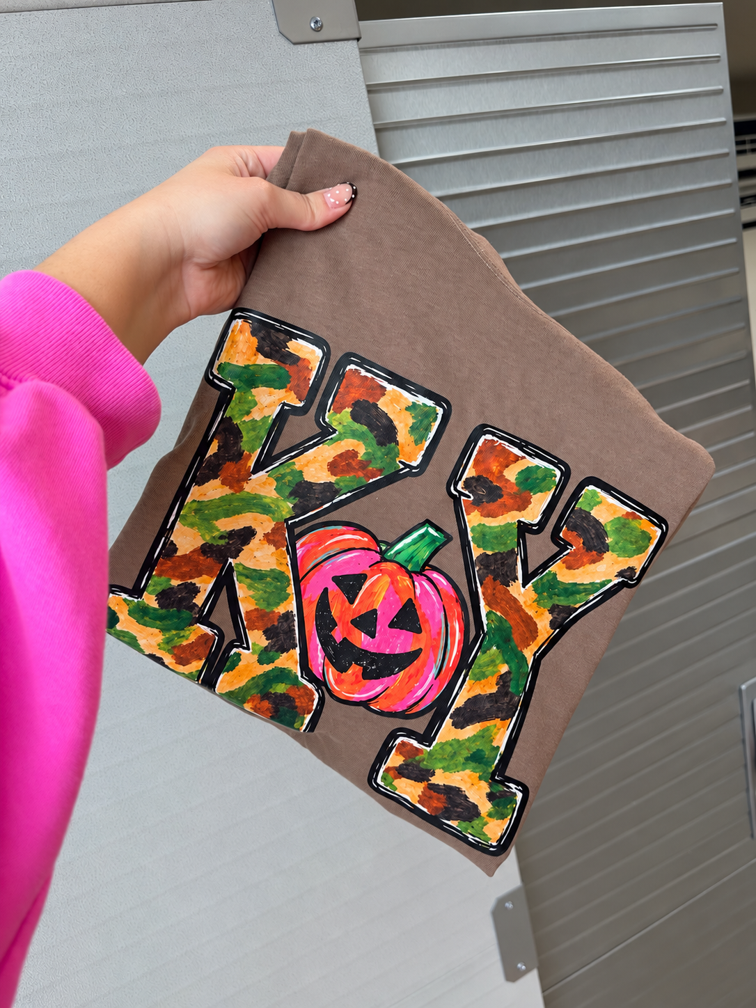 Camo KY Pumpkin Comfort Colors Tee  - IMPERFECT*