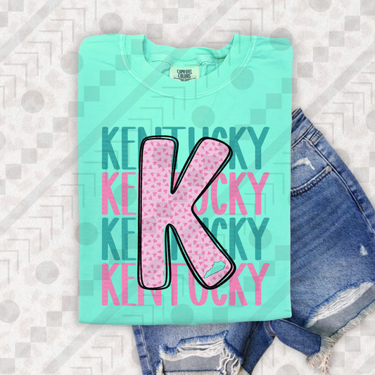 Kentuckyx4 Big K Pink Triangles *PLK