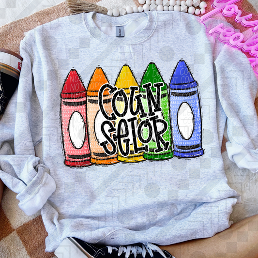 Counselor Primary Crayons