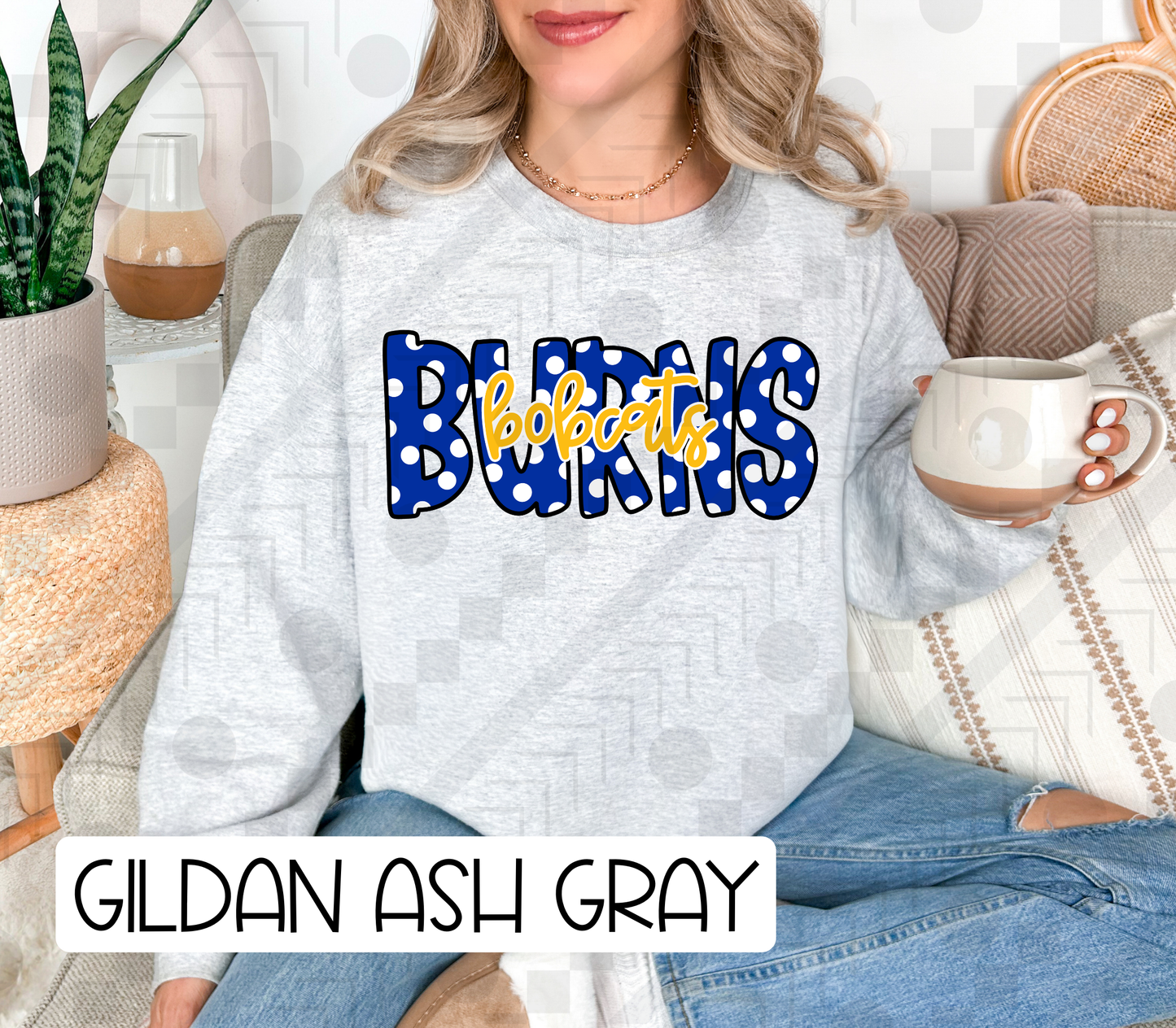 Polka Dot Doodle Schools (Tee, Sweatshirt, or Long-Sleeve)