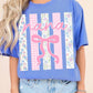 Pastel Floral Stripes Mother’s Day (Option 1) Tee