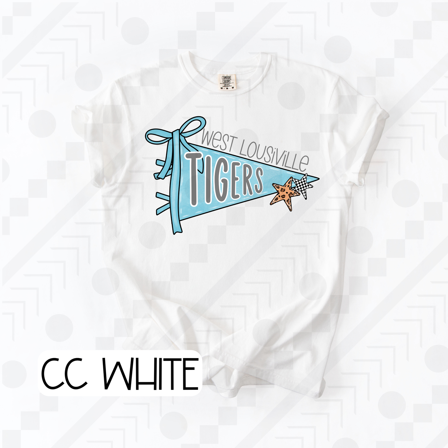 Cheetah Pennant Schools (Tee, Sweatshirt, or Long-Sleeve)