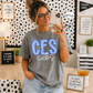 Scalloped Seersucker Varsity Schools (Tee, Sweatshirt, or Long-Sleeve)