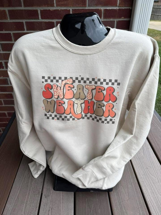 Sweater Weather Checker (Tee, Sweatshirt, or Long-Sleeve)