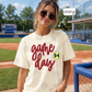 Faux Tinsel Game Day: Customizable (Tee, Sweatshirt, or Long-Sleeve)