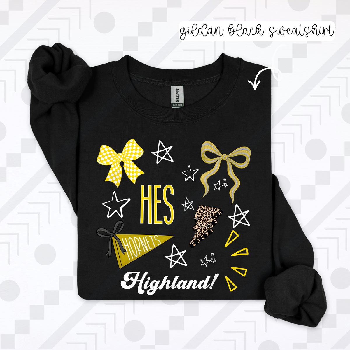 Cheetah Collage Schools (Tee, Sweatshirt, or Long-Sleeve)