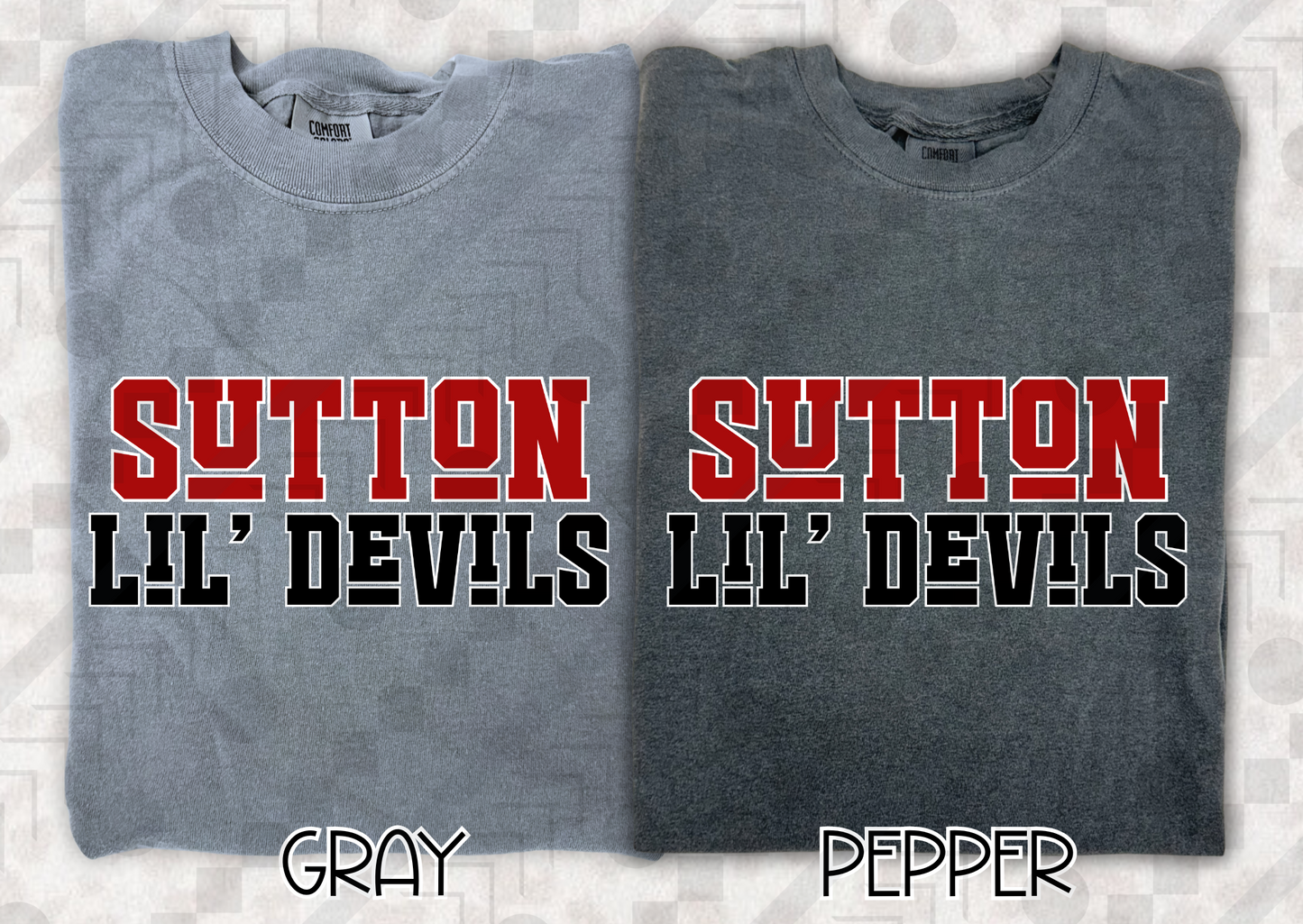 Sutton Lil" Devils Funky Font