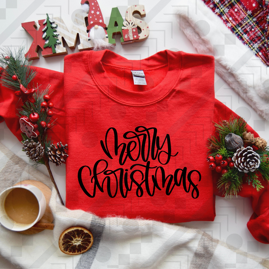Merry Christmas Handwritten