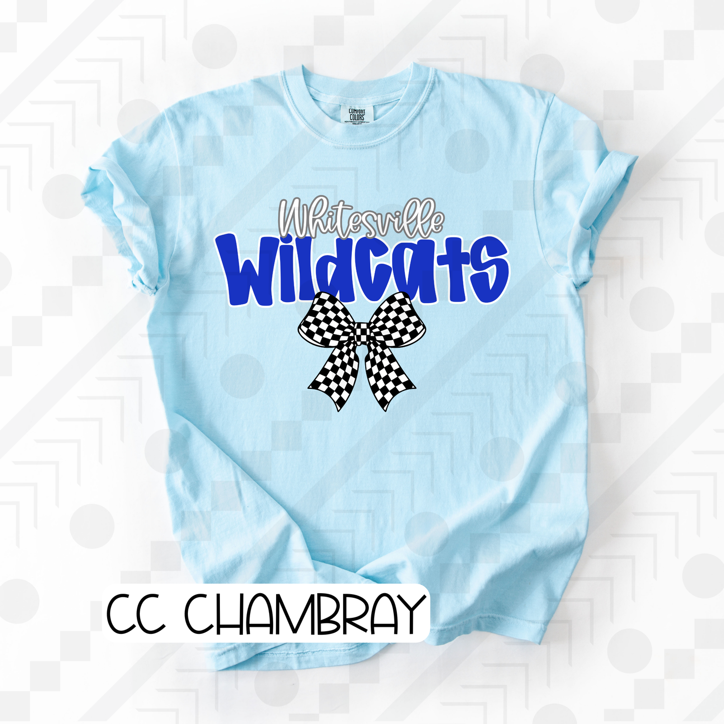 Checker Bow Schools (Tee, Sweatshirt, or Long-Sleeve)