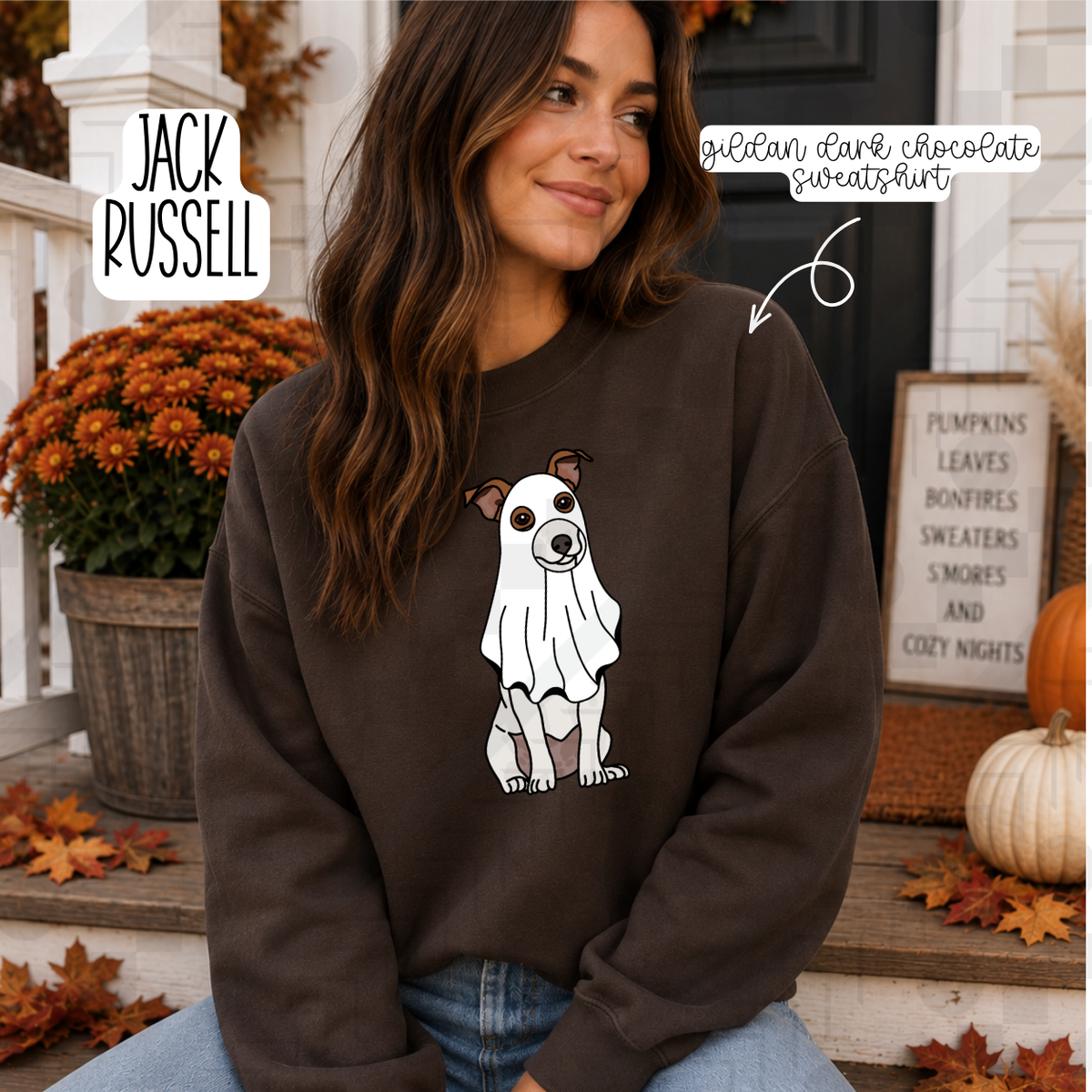 Ghost Dog Breeds (Tee, Sweatshirt, or Long-Sleeve)