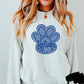 Chevron KY Paw (Tee, Sweatshirt, or Long-Sleeve)