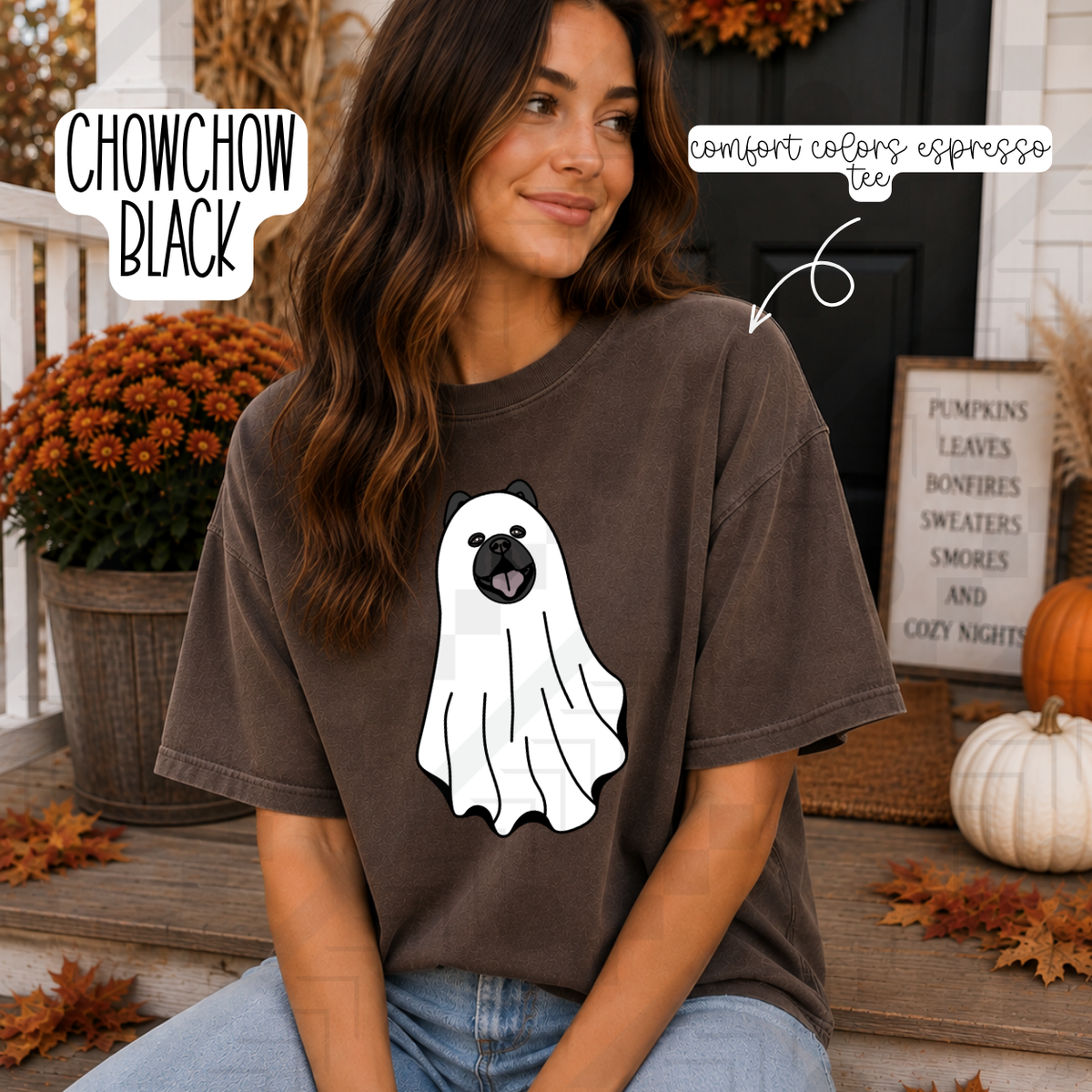 Ghost Dog Breeds (Tee, Sweatshirt, or Long-Sleeve)