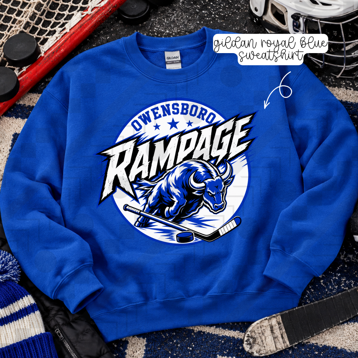 Rampage Hockey (Tee, Sweatshirt, or Long-Sleeve)