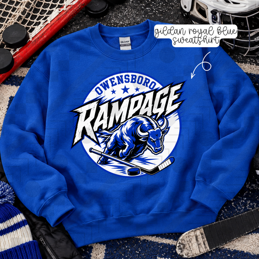 Rampage Hockey (Tee, Sweatshirt, or Long-Sleeve)