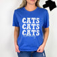 Cats, Cats, Cats - Game Day (Tee, Sweatshirt, or Long-Sleeve)