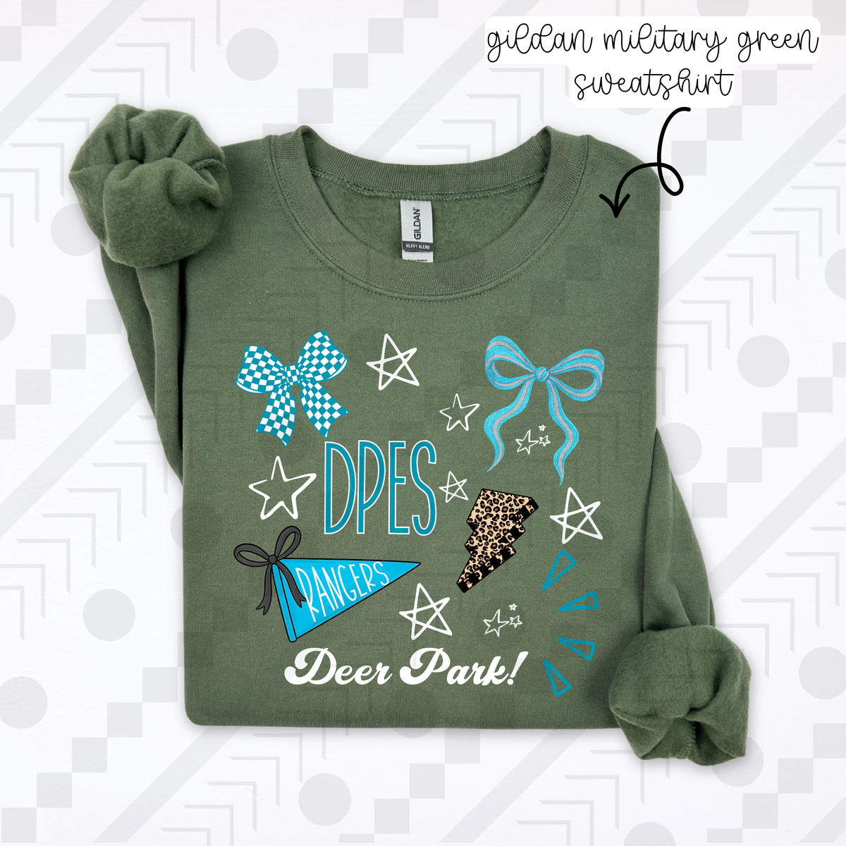 Cheetah Collage Schools (Tee, Sweatshirt, or Long-Sleeve)