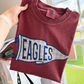 Gingham Pennant Schools (Tee, Sweatshirt, or Long-Sleeve)