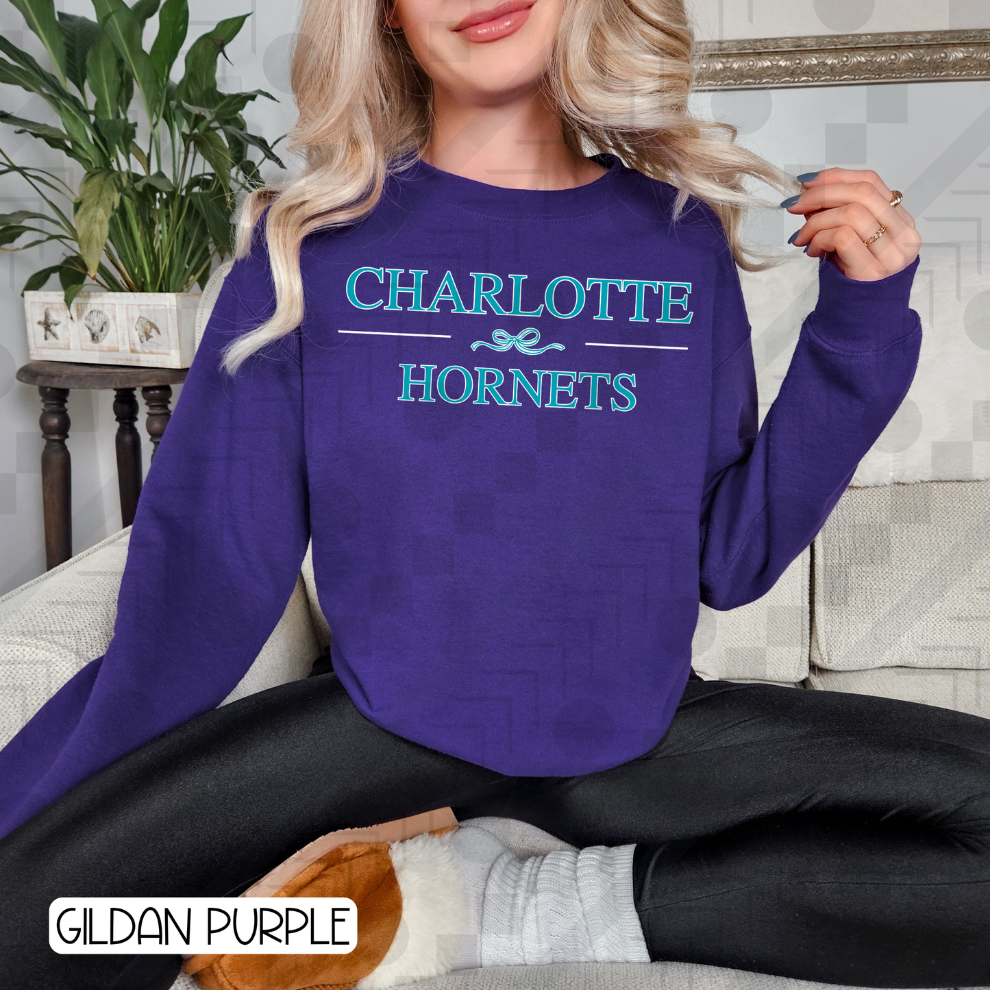 Charlotte Hornets Bow