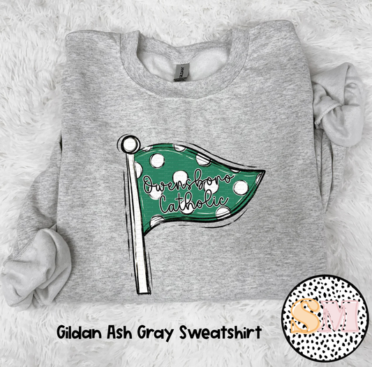 Owensboro Catholic Flag (Tee, Sweatshirt, or Long-Sleeve)
