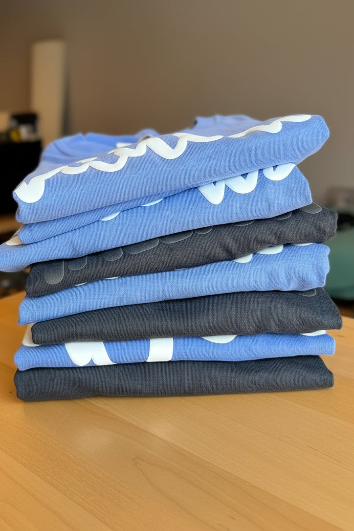 *PUFF PRINT* Stallions Cursive White (Tee, Sweatshirt, or Long-Sleeve)