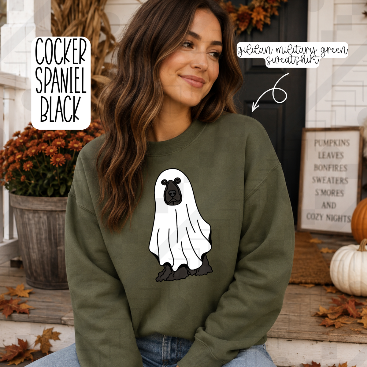 Ghost Dog Breeds (Tee, Sweatshirt, or Long-Sleeve)