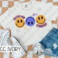 Checker Smilies Schools (Tee, Sweatshirt, or Long-Sleeve)