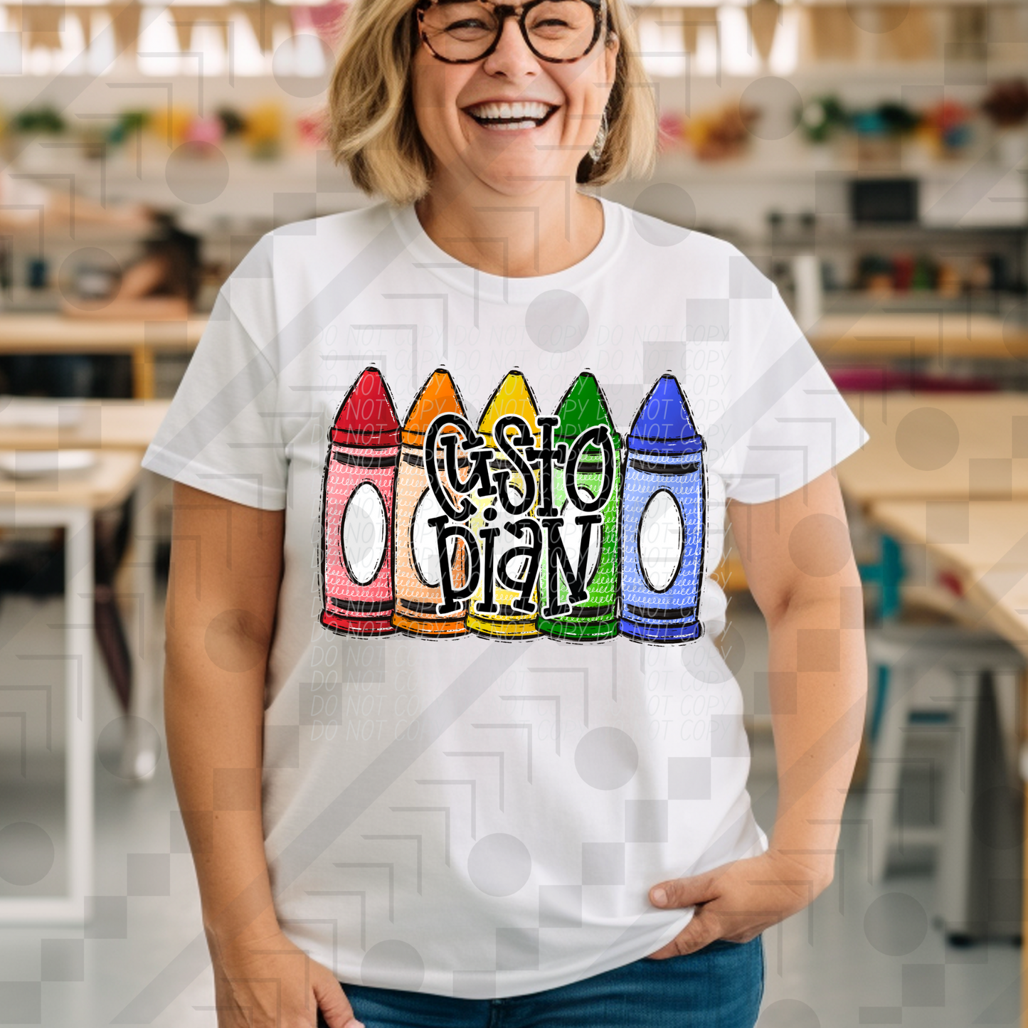 Custodian Primary Crayons