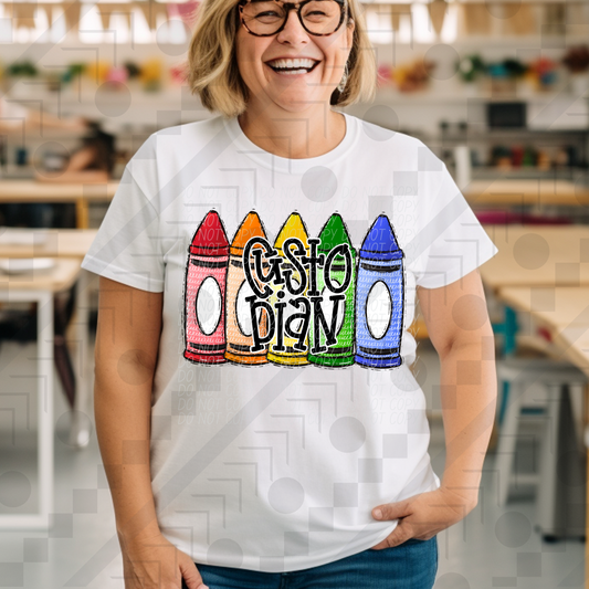 Custodian Primary Crayons
