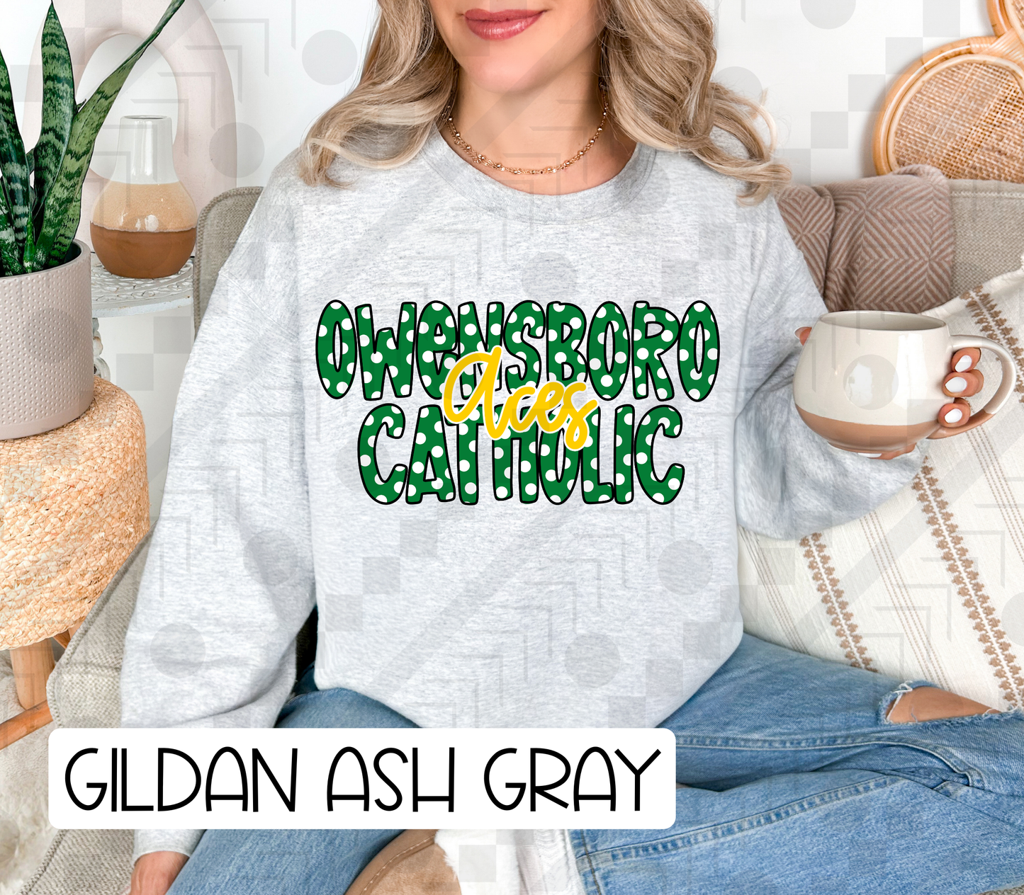 Polka Dot Doodle Schools (Tee, Sweatshirt, or Long-Sleeve)
