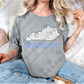 Owensboro Kentucky Light Pink Daviess Outline