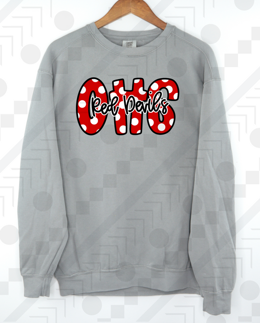 Owensboro High Polka Dot Doodle